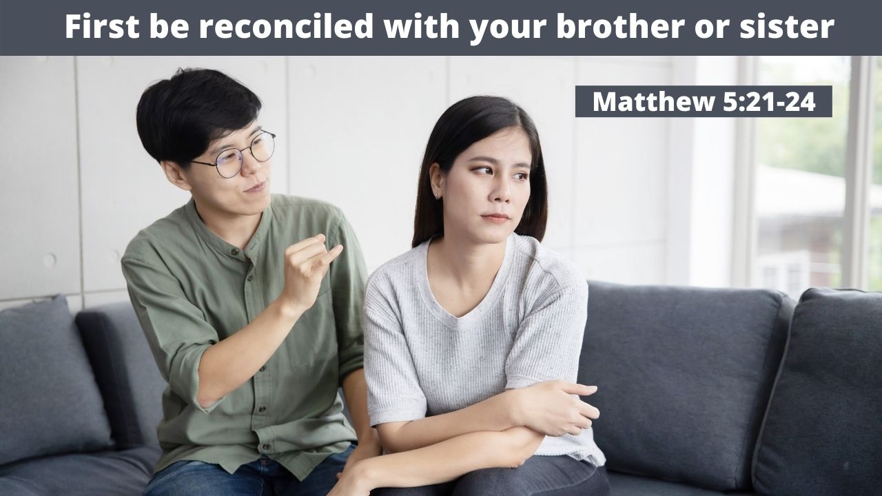 Matthew 5:21-24 Murder Begins in the Heart
